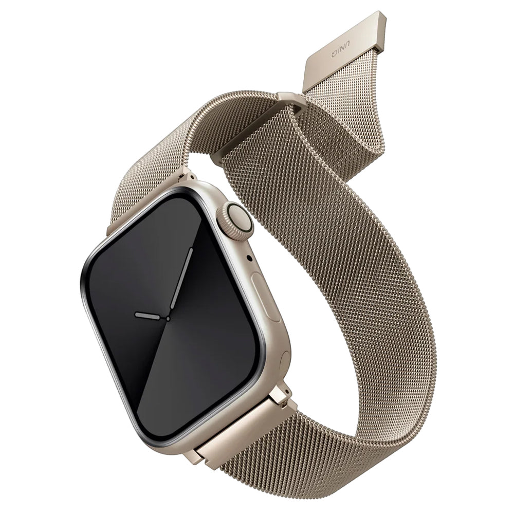 Cinturino UNIQ Dante per Apple Watch 42mm / 41mm / 40mm / 38 Series, Dorato