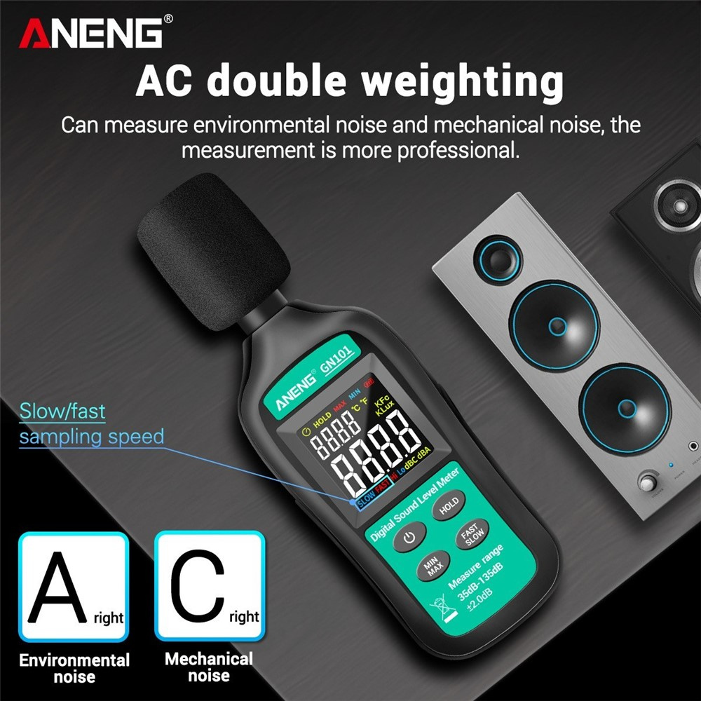 Decibelmetro Digitale ANENG GN101