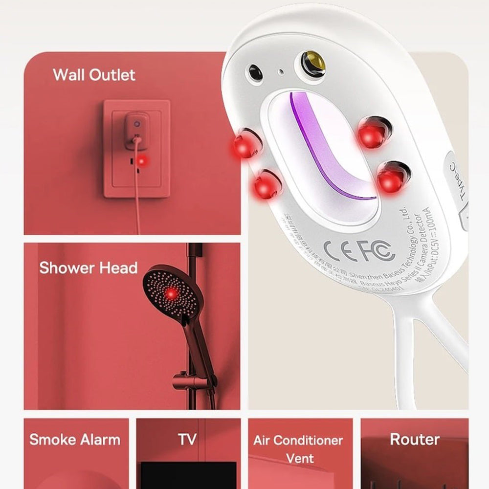 Baseus Heyo II Hidden Camera Detector, White L60476900211-00