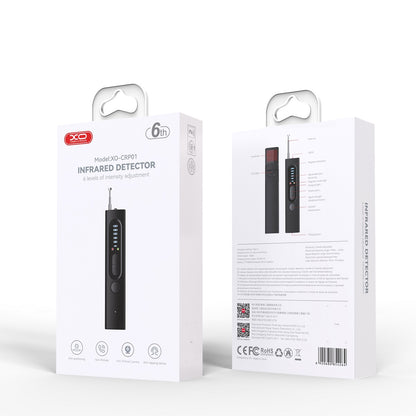 Rilevatore IR dispositivi GSM / microfoni nascosti / localizzatori GPS XO Design CRP01, Nero