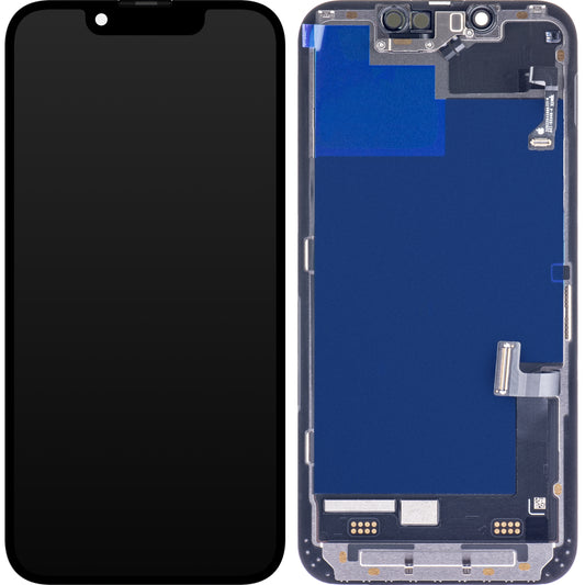 Display touchscreen Apple iPhone 13 mini, con cornice, nero, Service Pack 661-22311