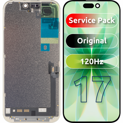 Display con Touchscreen Apple iPhone 17, con Cornice, Nero, Service Pack 661-56065