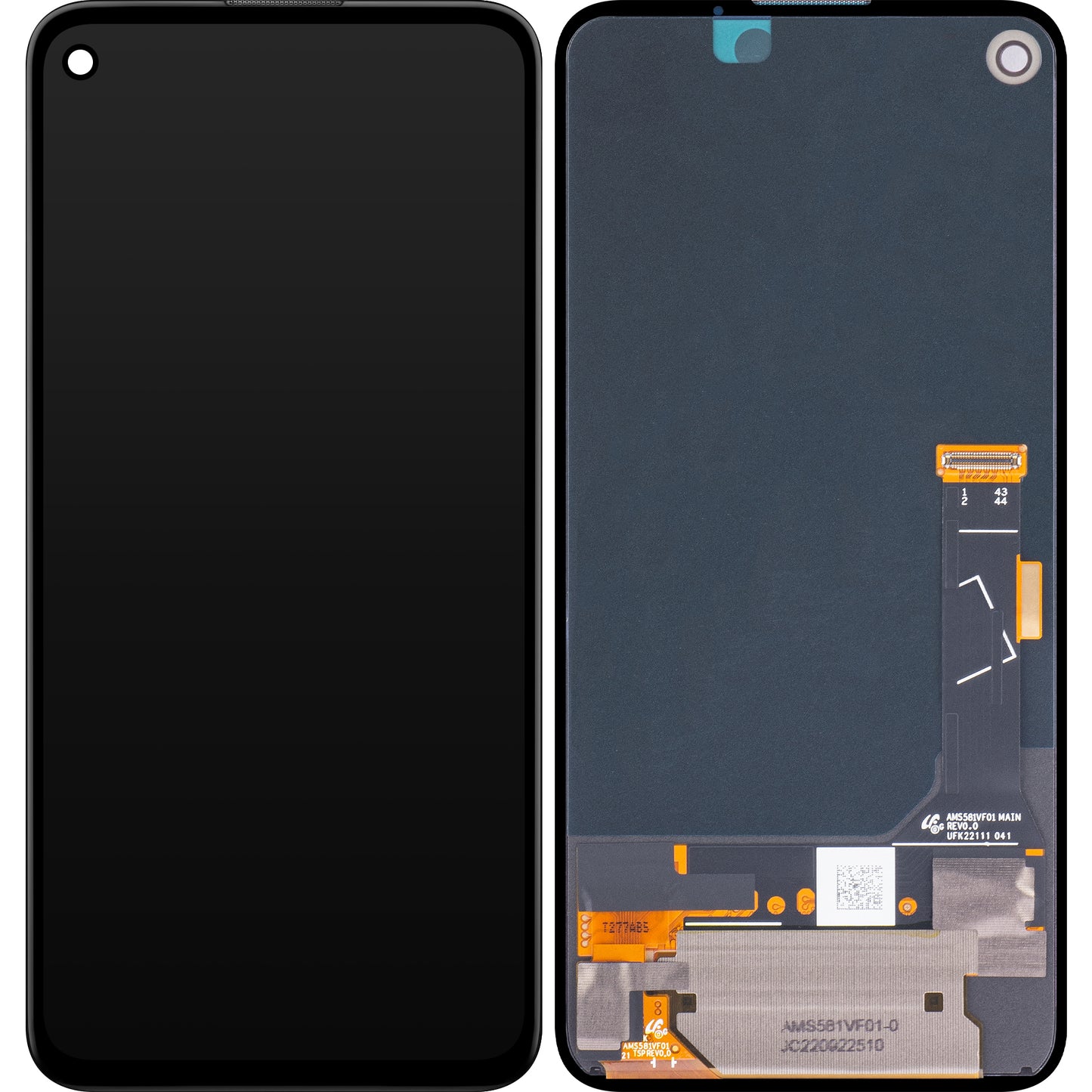 Display touchscreen Google Pixel 4a 4G, Service Pack G949-00007-01 