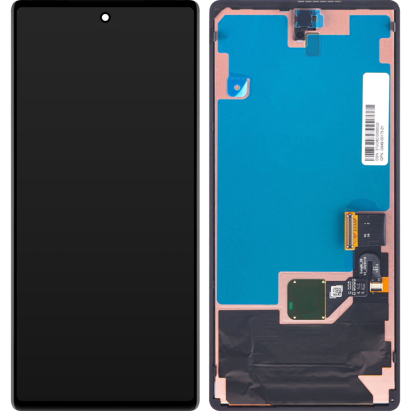 Display touchscreen Google Pixel 6, Service Pack G949-00175-01