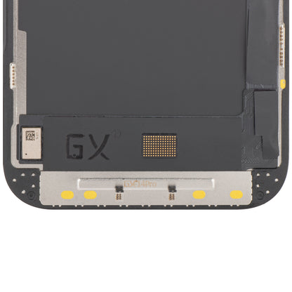 Display touchscreen GX per Apple iPhone 14 Pro, con cornice, versione mobile OLED IC, nero