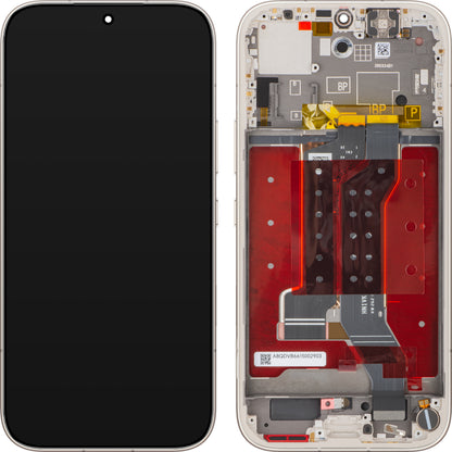 Display con Touchscreen Honor 600 Pro, con Cornice, Oro (Golden White), Service Pack 0235ATTV