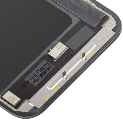 Display touchscreen HWY Apple iPhone 15 Pro Max, con cornice, versione LCD mobile IC In-Cell, nero