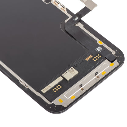 Display touchscreen JK per Apple iPhone 13 mini, con cornice, versione In-Cell LCD, nero 