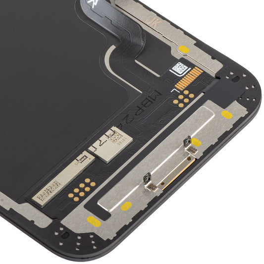 Display touchscreen JK per Apple iPhone 12 mini, con cornice, versione In-Cell LCD, nero