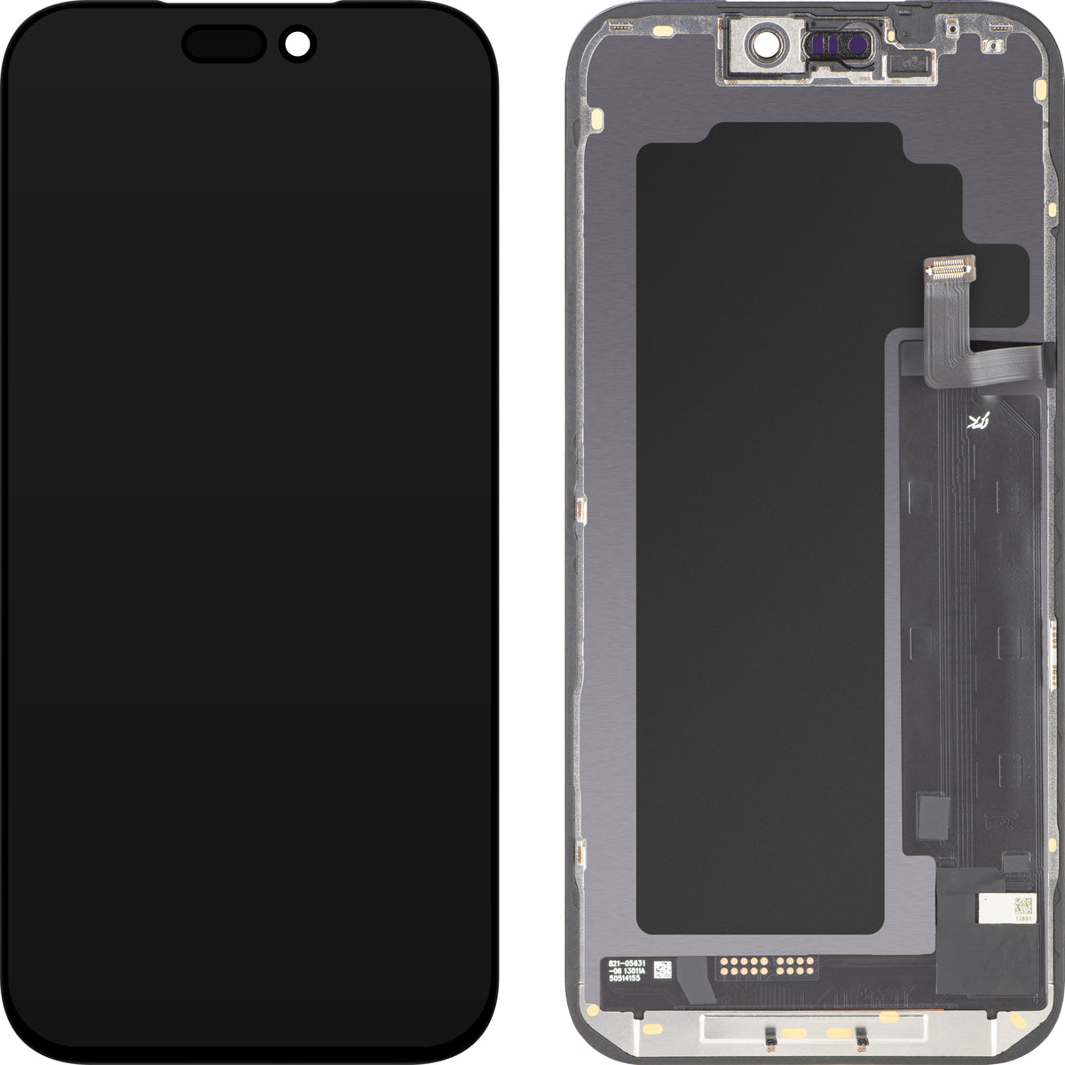 Display con Touchscreen JK per Apple iPhone 17 Pro Max, con Cornice, Versione LCD In-Cell IC Movable, Nero