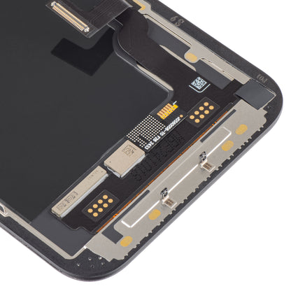 Display touchscreen JK per Apple iPhone 13, con cornice, versione mobile OLED IC, nero 