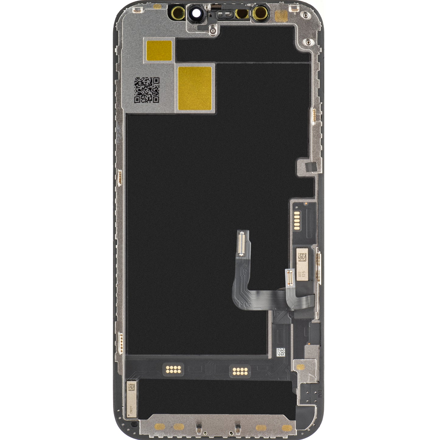 Display touchscreen JK per Apple iPhone 12 / 12 Pro, con cornice, versione mobile OLED IC, nero