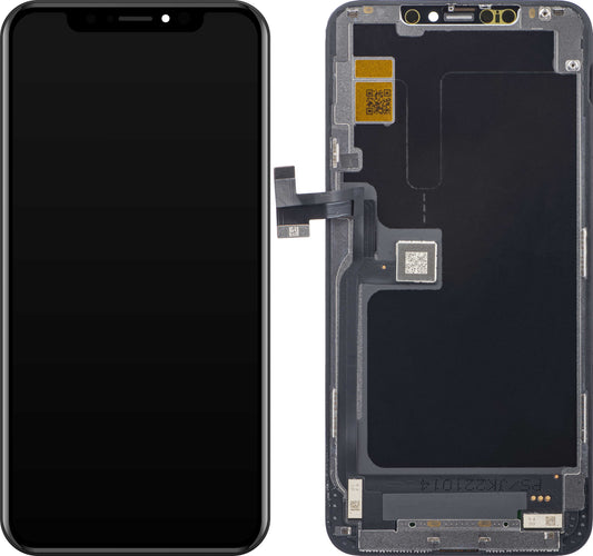 Display touchscreen JK per Apple iPhone 11 Pro Max, con cornice, versione In-Cell LCD, nero