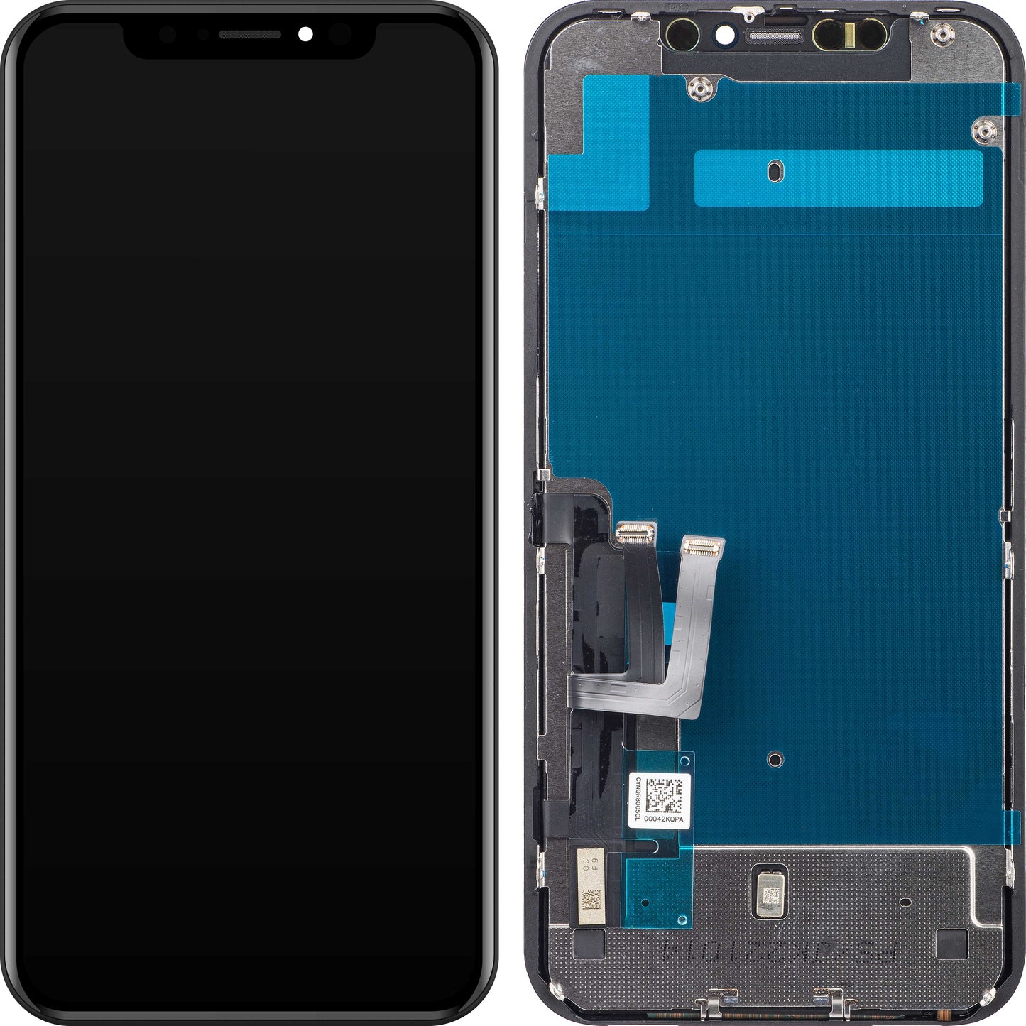 Display touchscreen JK per Apple iPhone 11, con cornice, versione In-Cell LCD, nero