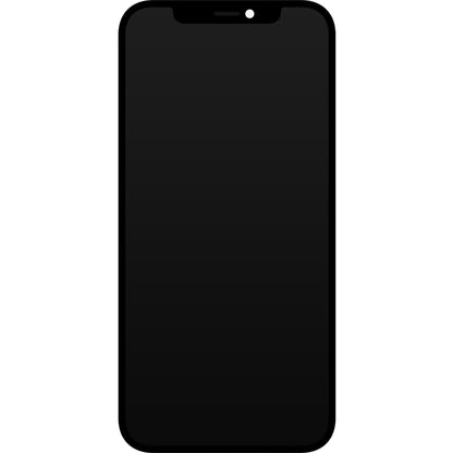 Display touchscreen JK per Apple iPhone 12 / 12 Pro, con cornice, versione mobile OLED IC, nero