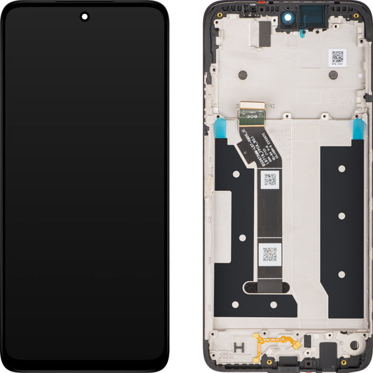 Motorola Moto G35 Display touchscreen con touchscreen, con cornice, nero, Service Pack 5D68C28856 