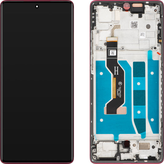 Display con Touchscreen Motorola Moto G85, con Cornice, Blu (Relucent Blue), Service Pack 5D68C29595