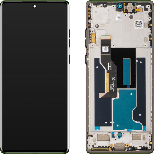 Display con Touchscreen Motorola Edge 50 Fusion, con Cornice, Verde (Forest Green), Service Pack 5D68C25167