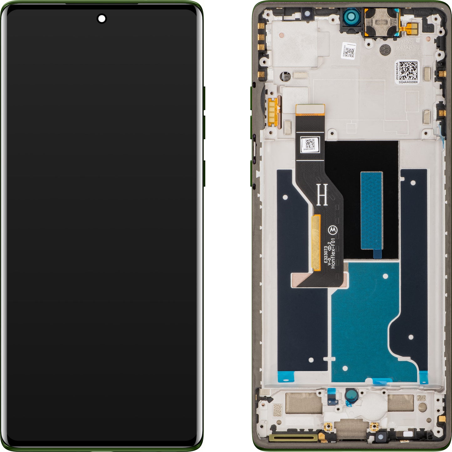 Motorola Edge 50 Fusion Touchscreen Display with Frame, Green (Forest Green), Refurbished 5D68C25167