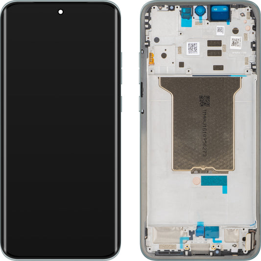 Display con Touchscreen Motorola Edge 70 Fusion+ / Edge 70 Fusion, con Cornice, Turchese (Pantone Blue Surf), Service Pack 5D68C32057