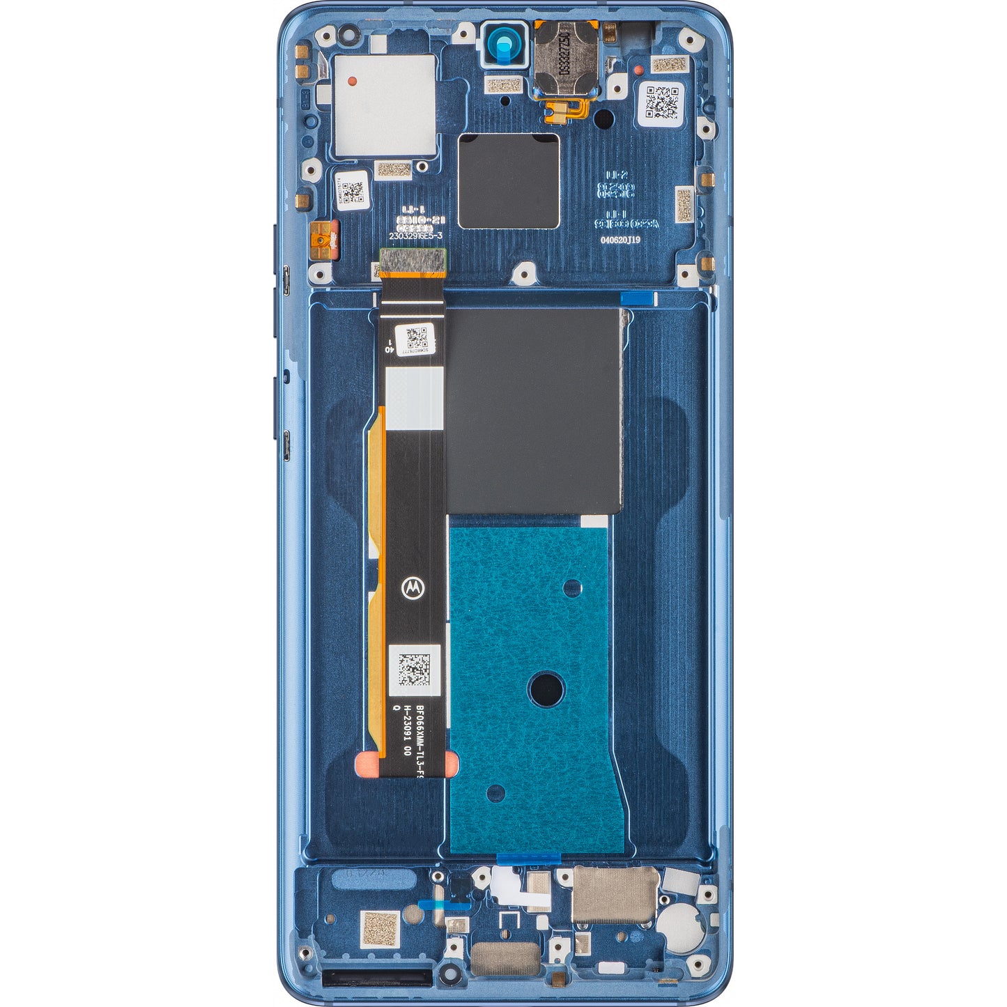 Display touchscreen Motorola Edge 40, con cornice, Lunar Blue, Service Pack 5D68C22671 