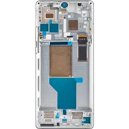 Display touchscreen Motorola Edge 30 Ultra con cornice, Starlight White, Service Pack 5D68C21453 