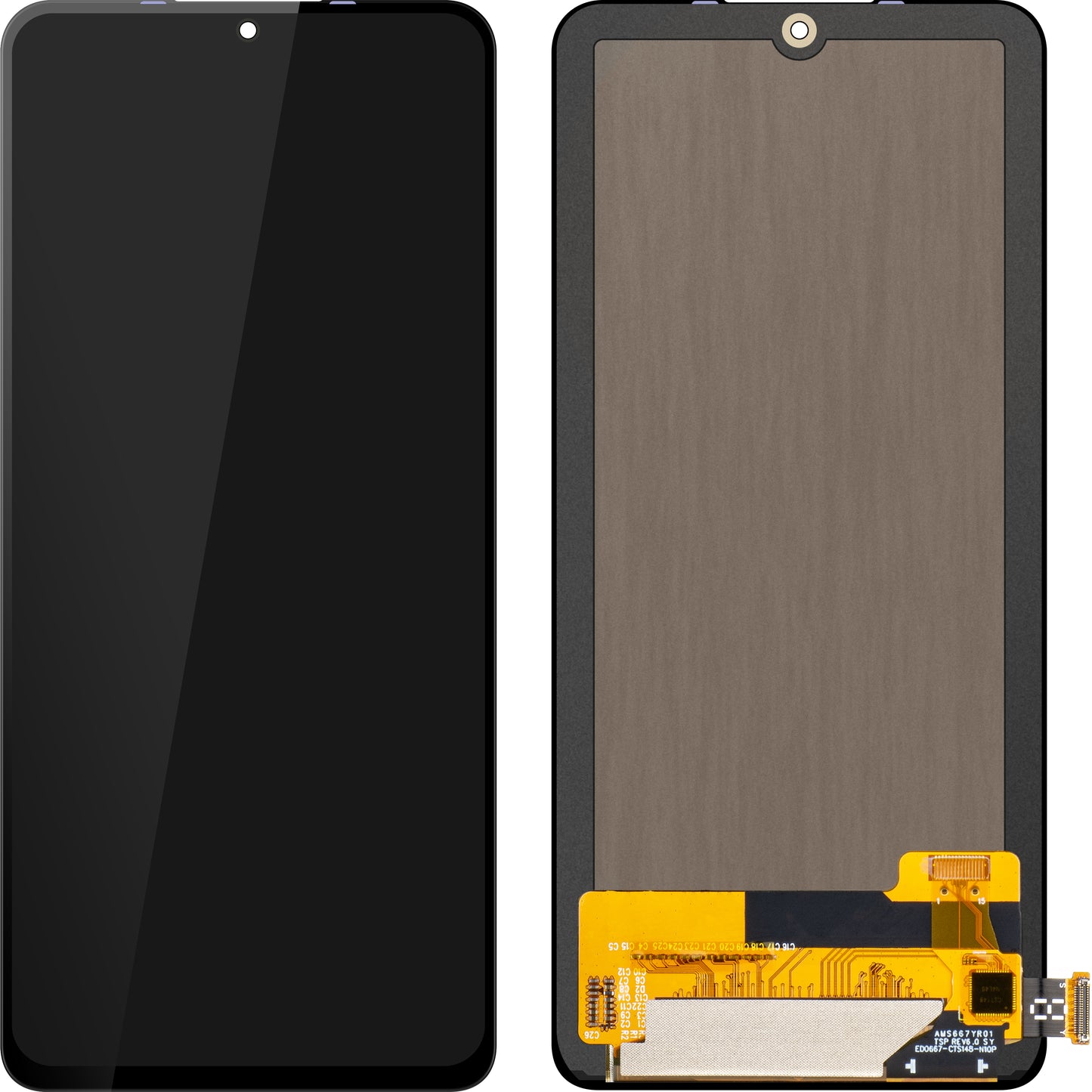 Display con Touchscreen MP compatibile con Xiaomi Poco X4 Pro 5G / Redmi Note 10 Pro / Note 10 Pro Max / Note 11 Pro / Note 11 Pro 5G / Note 12 Pro 4G, Versione OLED