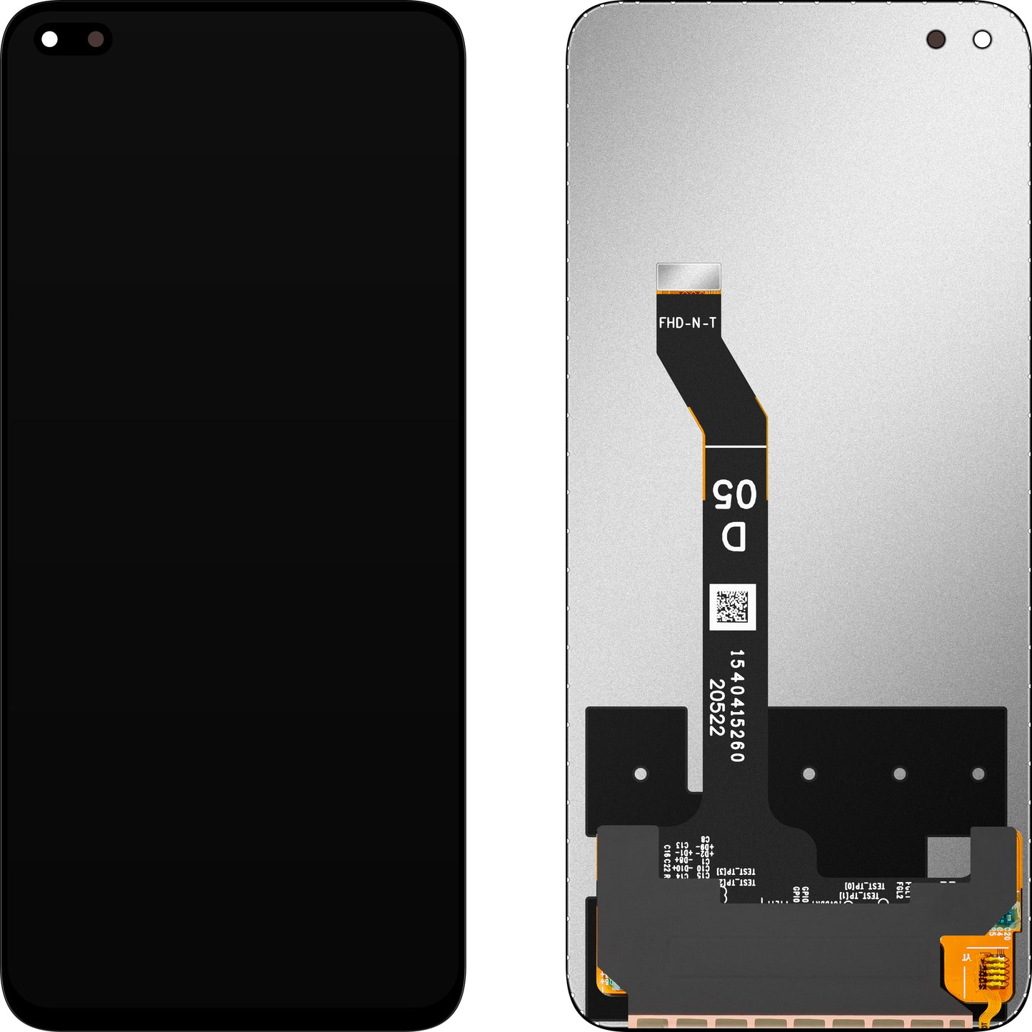 Display con Touchscreen MP compatibile con Honor 50 Lite