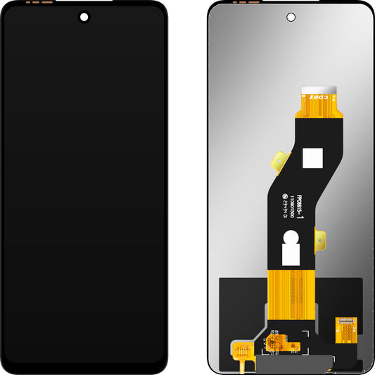 Display con Touchscreen MP compatibile con Tecno Pop 8 / Spark 20 / Spark 20C / Spark Go 2024