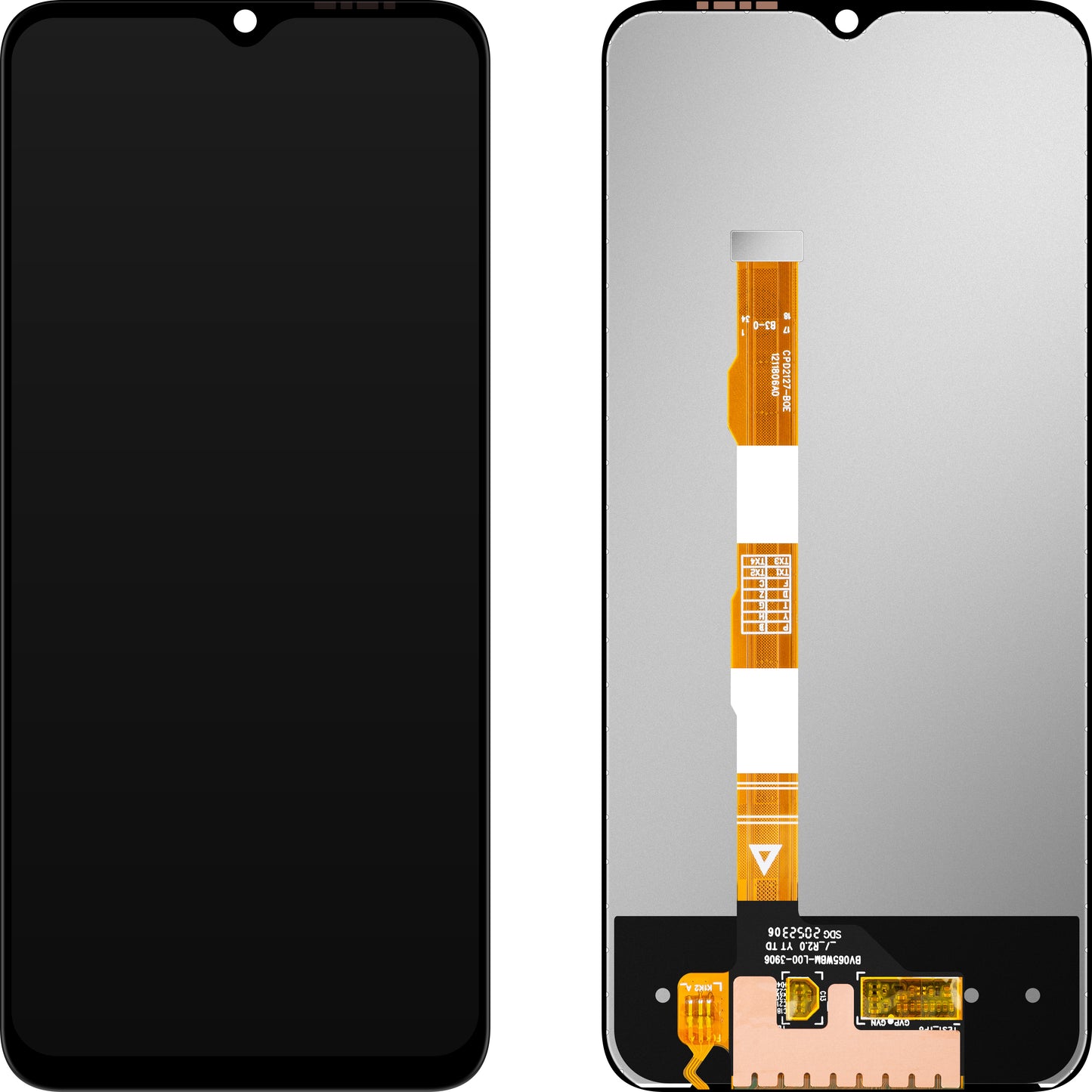 Display con Touchscreen MP compatibile con vivo Y02s / Y16 / Y21 / Y21a / Y21s / Y30 5G / Y32