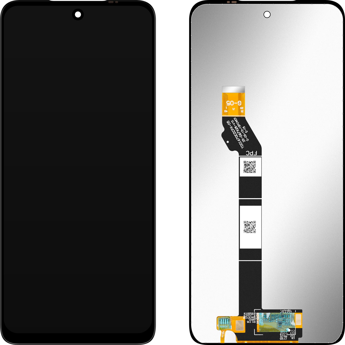 Display con Touchscreen MP compatibile con Motorola Moto E15 / G05