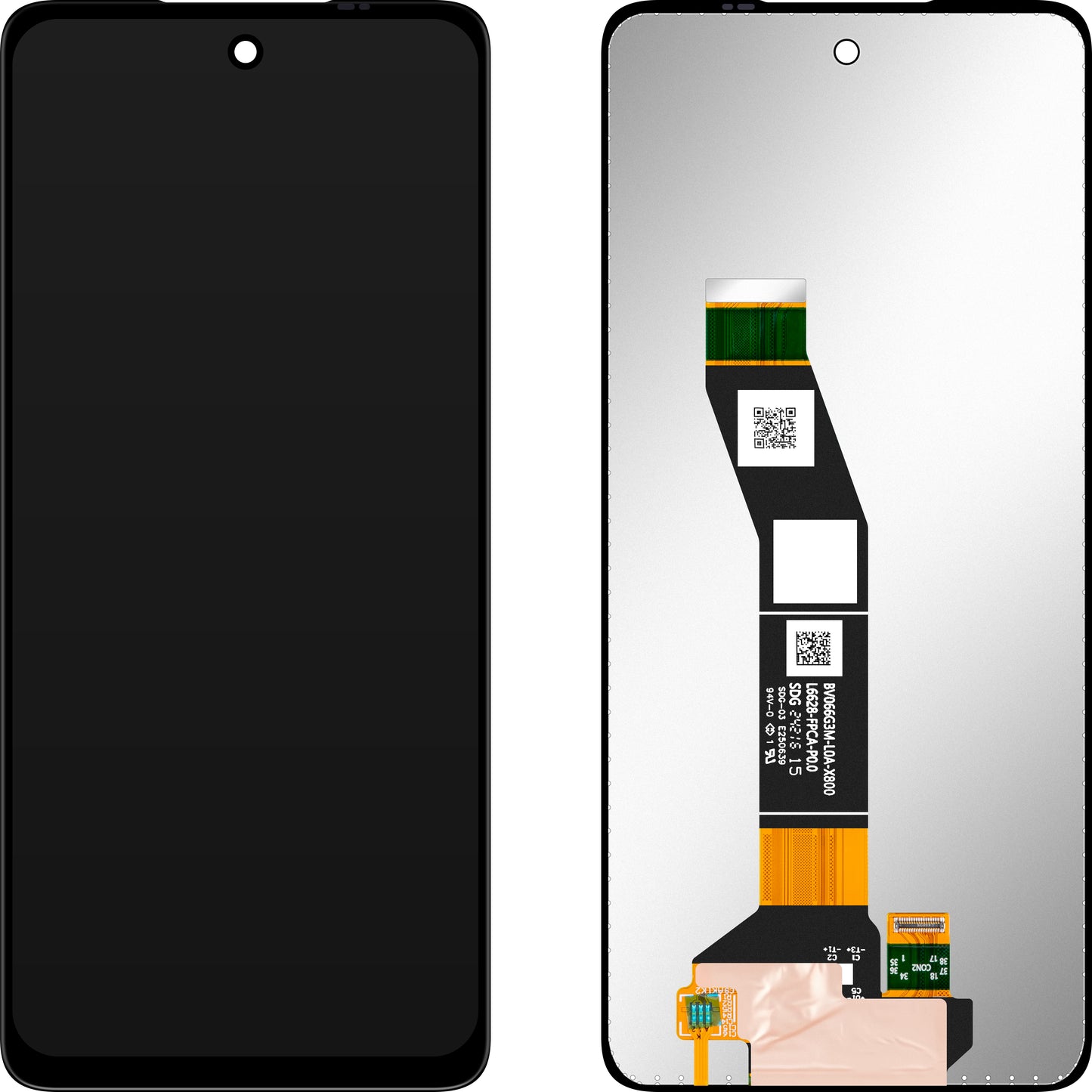 MP Touchscreen Display compatible with Motorola Moto E14