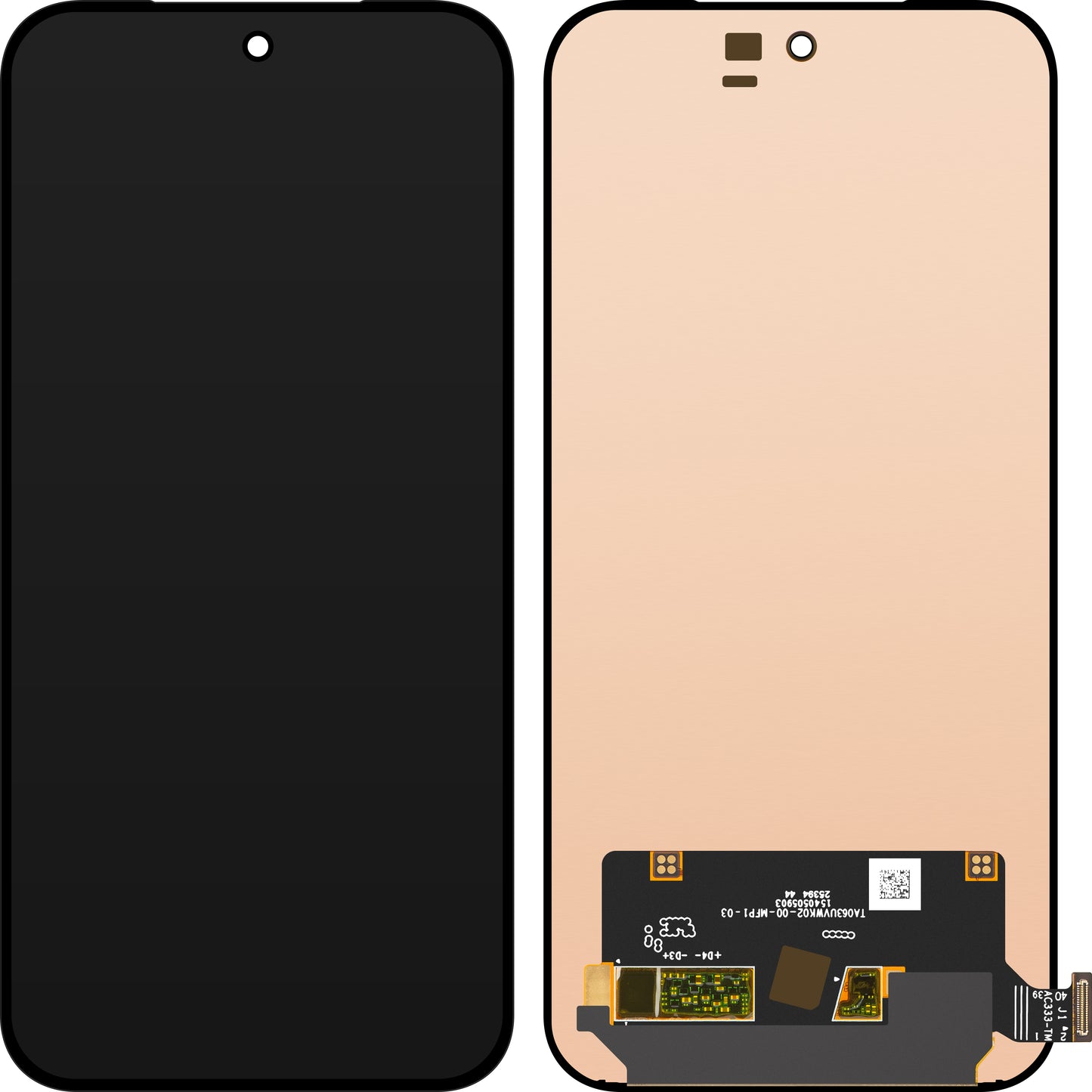 Display con Touchscreen MP compatibile con Oppo Reno15