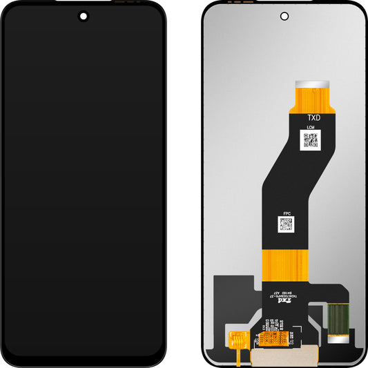 Display con Touchscreen MP compatibile con Infinix Hot 60i 4G / Tecno Pop X / Spark 40 4G / Spark 40C / Spark Go 2