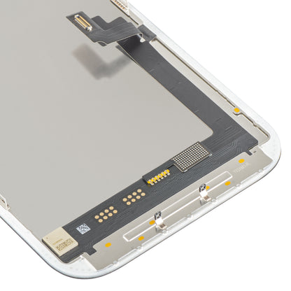 Display con Touchscreen MP compatibile con Apple iPhone 17, con Cornice, Versione Soft OLED FHD 120Hz IC Movable, Nero