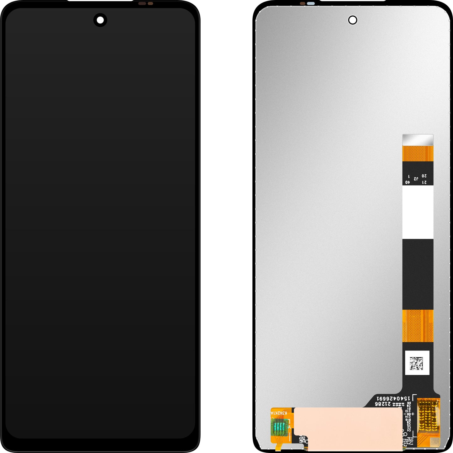 MP Touchscreen Display compatible with Motorola Moto G200 5G