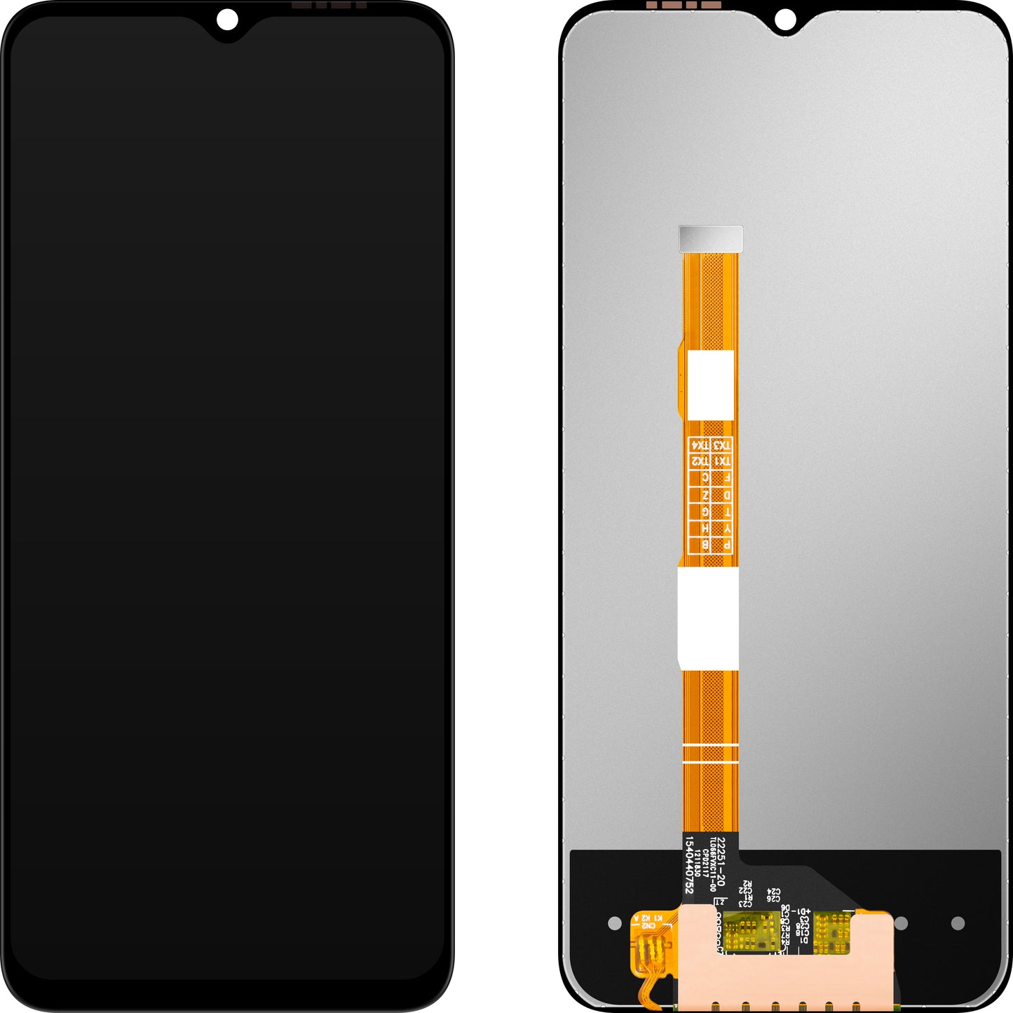 Display con Touchscreen MP compatibile con vivo Y35 (2015)