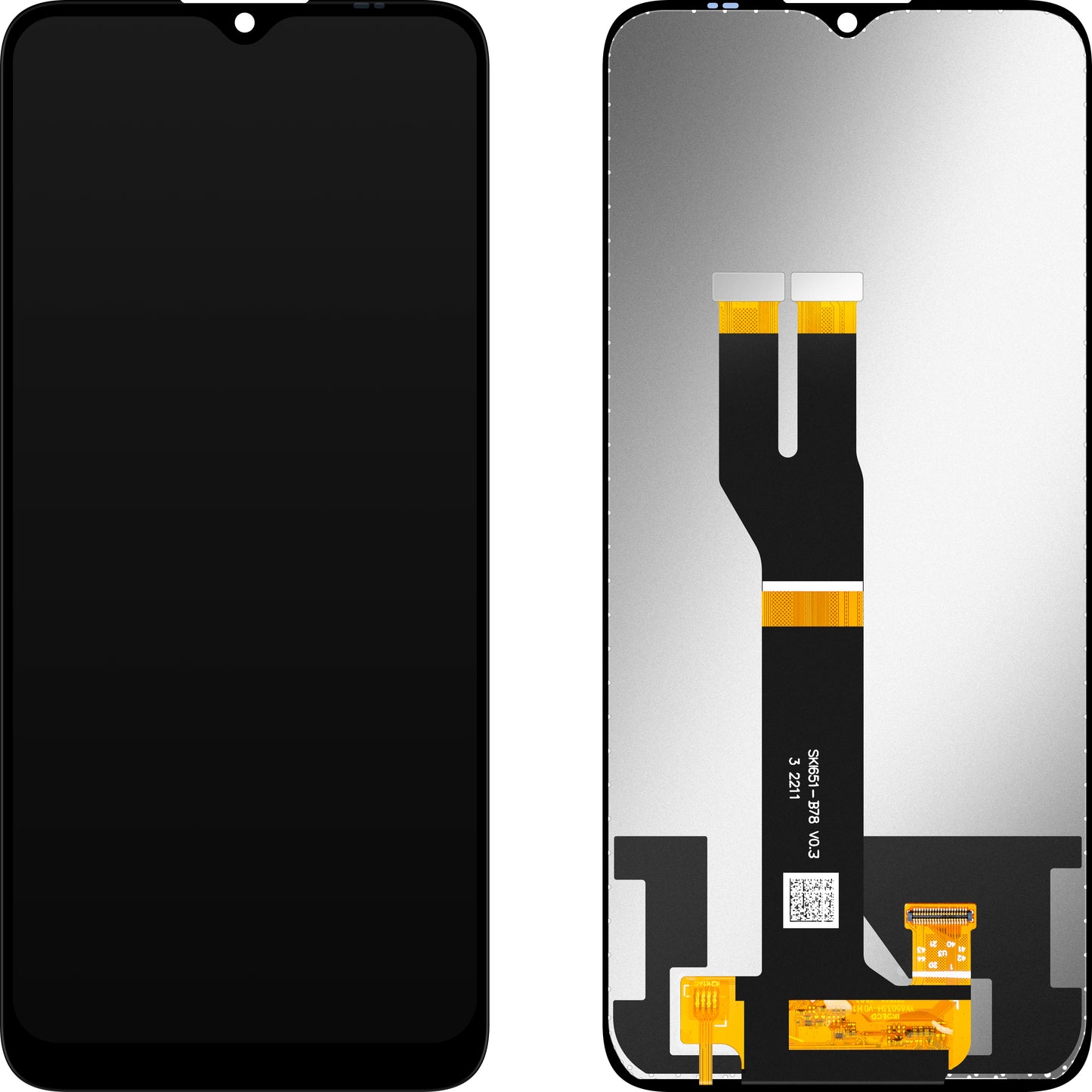 Display con Touchscreen MP compatibile con Nokia G11 / G21