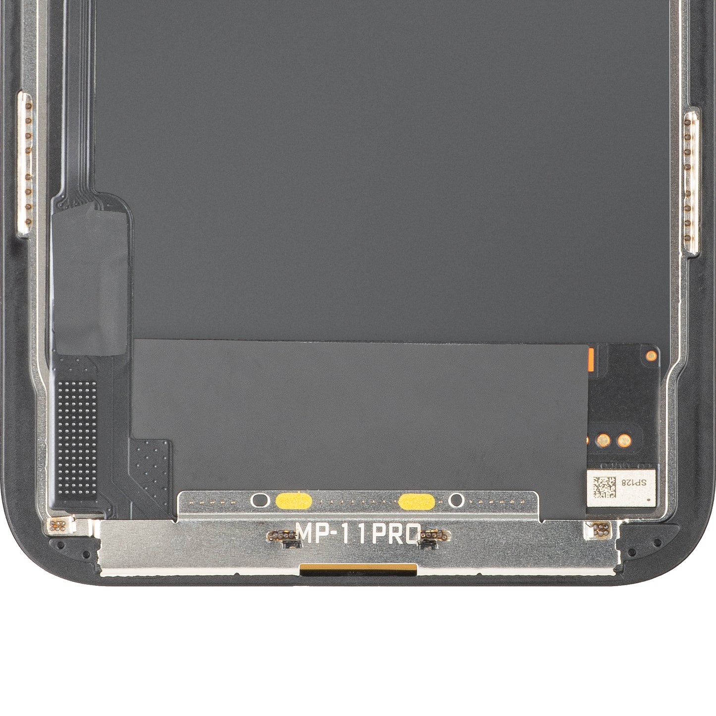Display con Touchscreen MP compatibile con Apple iPhone 11 Pro, con Cornice, Versione OLED FHD IC Movable, Nero