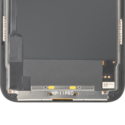 Display con Touchscreen MP compatibile con Apple iPhone 11 Pro, con Cornice, Versione OLED FHD IC Movable, Nero