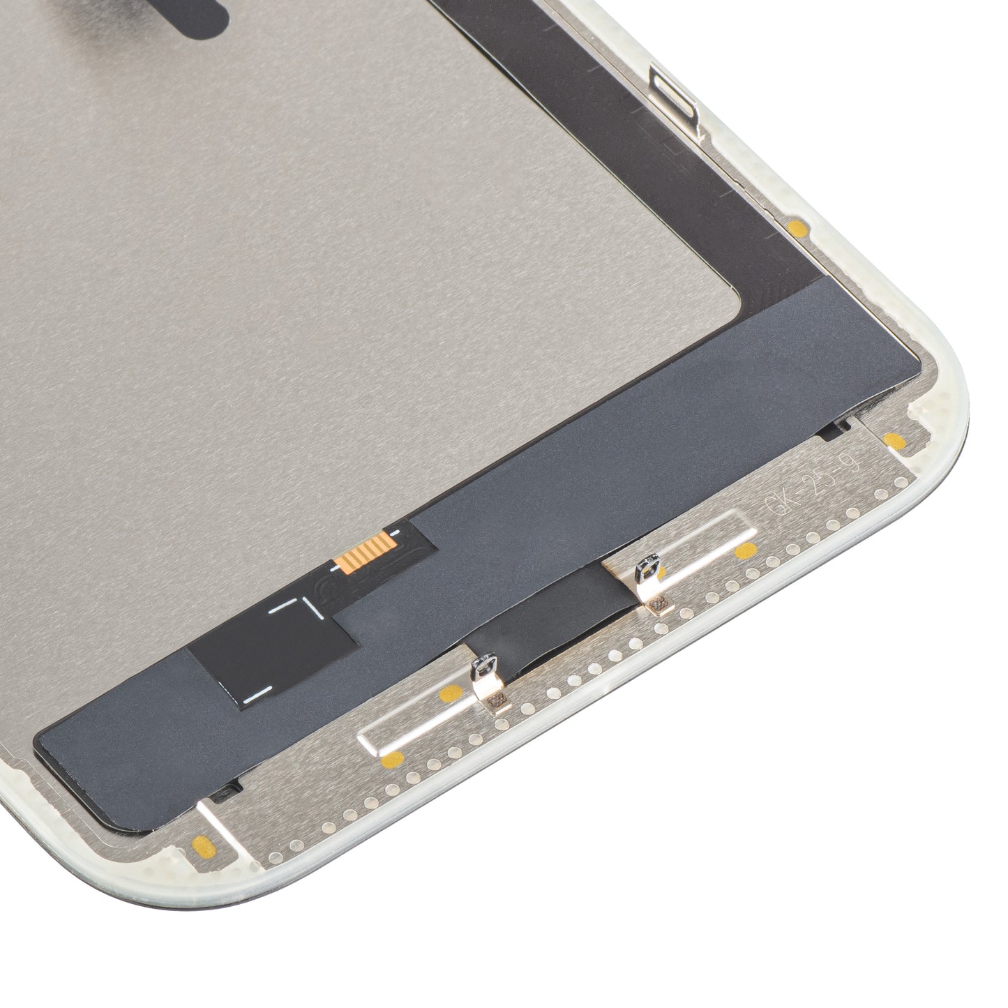 Display con Touchscreen MP compatibile con Apple iPhone 16 Pro Max, con Cornice, Versione OLED FHD IC Movable, Nero, Swap