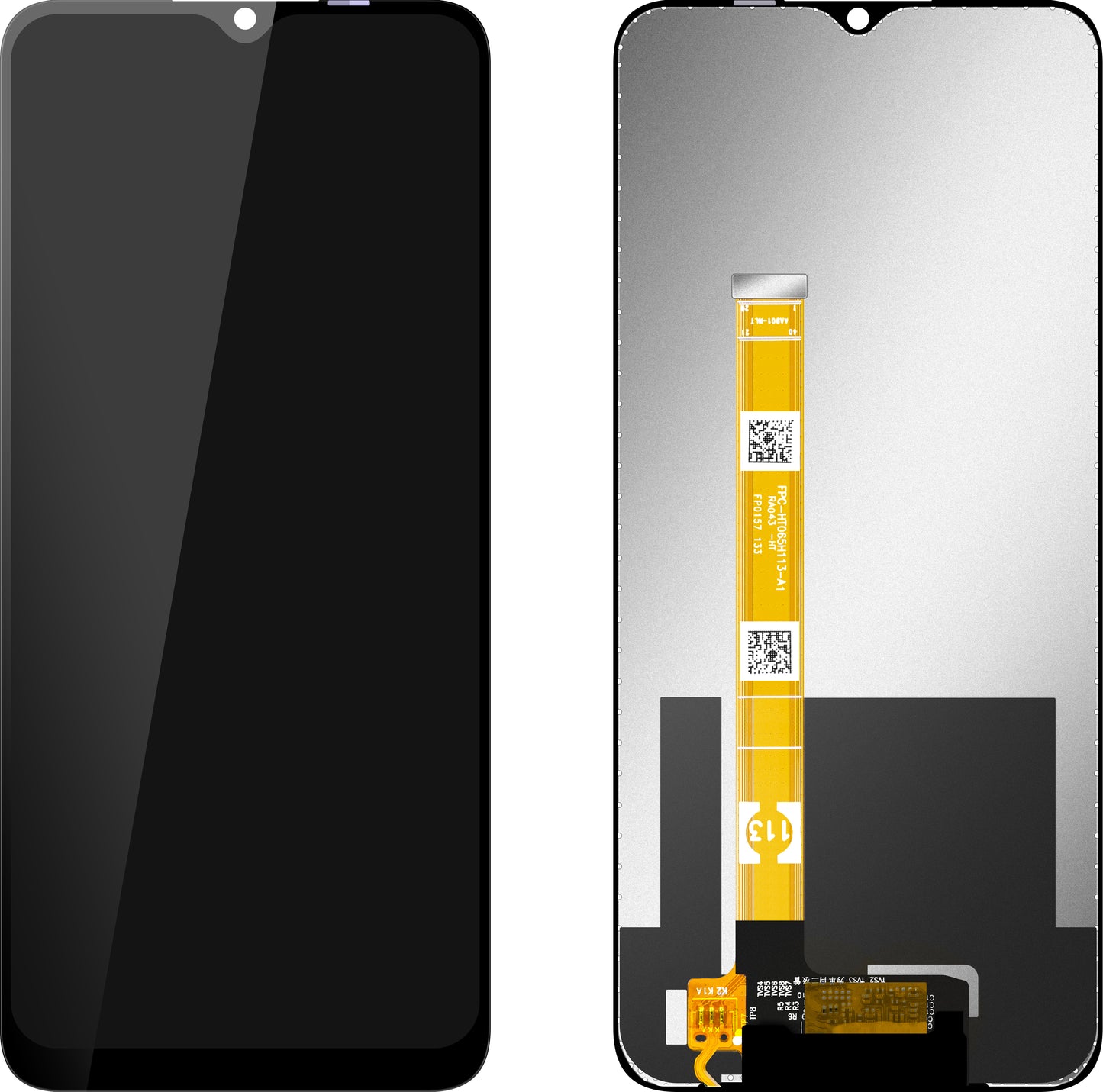 Display con Touchscreen MP compatibile con Oppo A16 / A16s / A54s