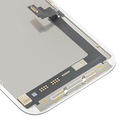 Display con Touchscreen MP compatibile con Apple iPhone 17, con Cornice, Versione Soft OLED FHD 120Hz IC Movable, Nero
