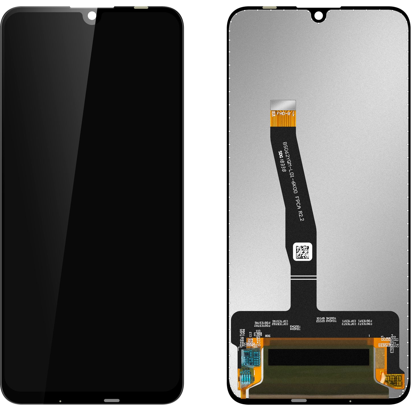 Display con Touchscreen MP compatibile con Huawei P Smart (2019) / P smart 2020