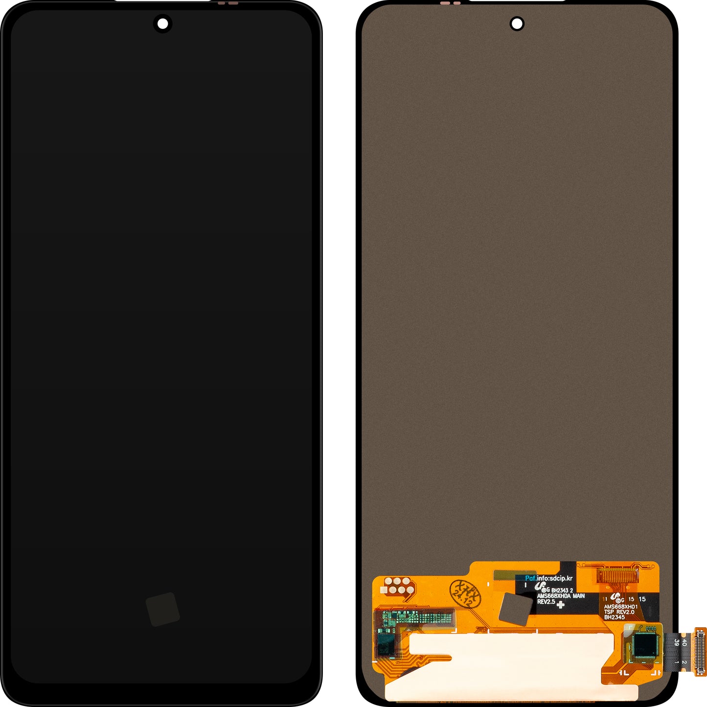 Display con Touchscreen MP compatibile con Xiaomi Redmi Note 13 4G, Versione OLED