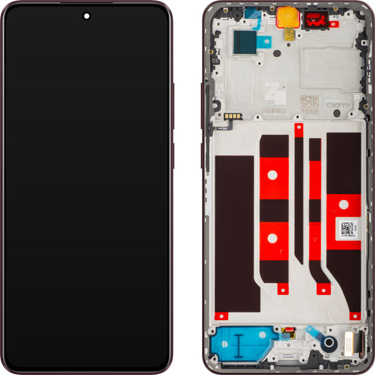 Display con touchscreen Oppo F25 Pro / Reno11 F, con cornice, Cherry, Service Pack 621029000177 