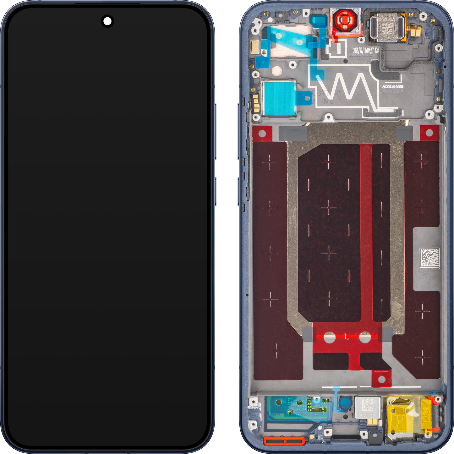 Display con Touchscreen Oppo Reno15, con Cornice, Blu Notte (Twilight Blue), Service Pack 621029000788