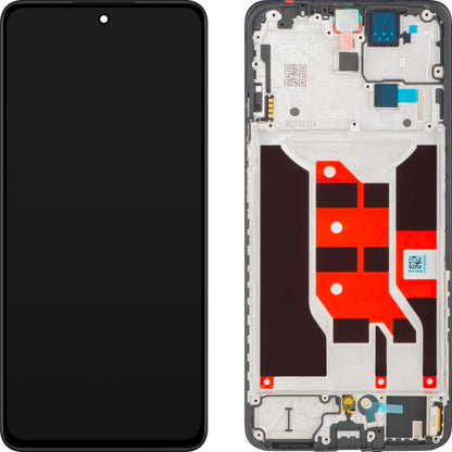 Display con Touchscreen Oppo Reno12 F, con Cornice, Nero, Service Pack 621029000258