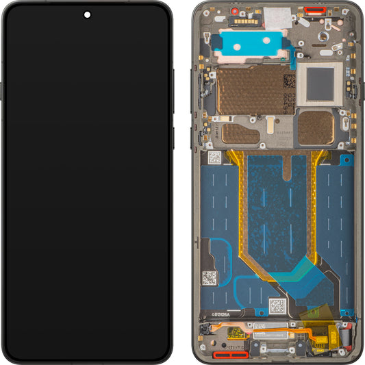 Display con Touchscreen Oppo Find X9 Ultra, con Cornice, Nero (Tundra Umber), Service Pack 621029000922