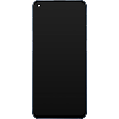 Display touchscreen Oppo Reno6 5G, con cornice, nero (nero stellare), Service Pack 4907749